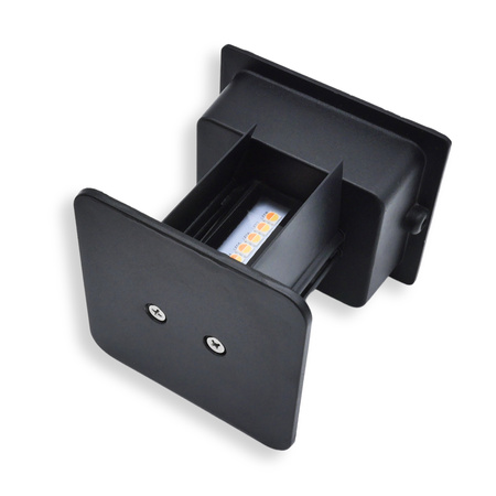 LightLi Kinkiet zewnętrzny CUBE 12W 24V CCT Black